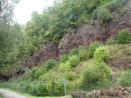 Steinbruchwand Wartgesberg 