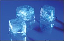 Cube-Line Eiswrfel blau