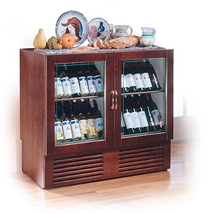 REFRIGERATED DISPLAY UNIT FOR RED & WHITE WINE - Wine Display Line