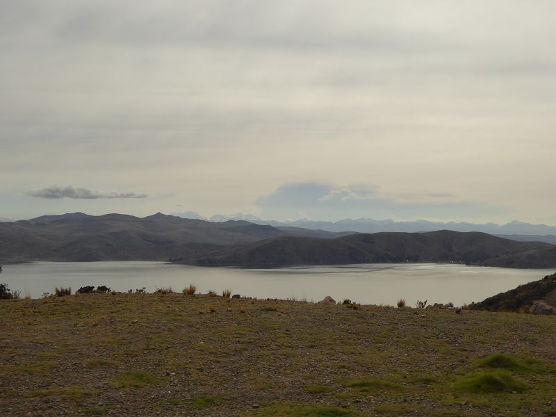 Fähre über den Titicacasee in Ecofuturo gegenüber Estrecho de Tiquina 