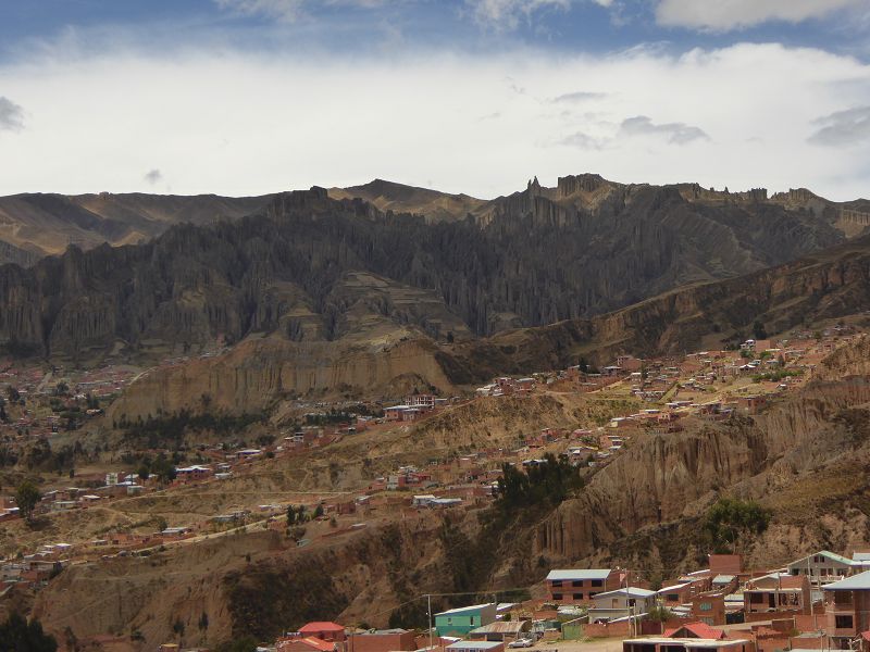 Fahrt zum  Muela del Diablo Beste Aussicht von La Paz