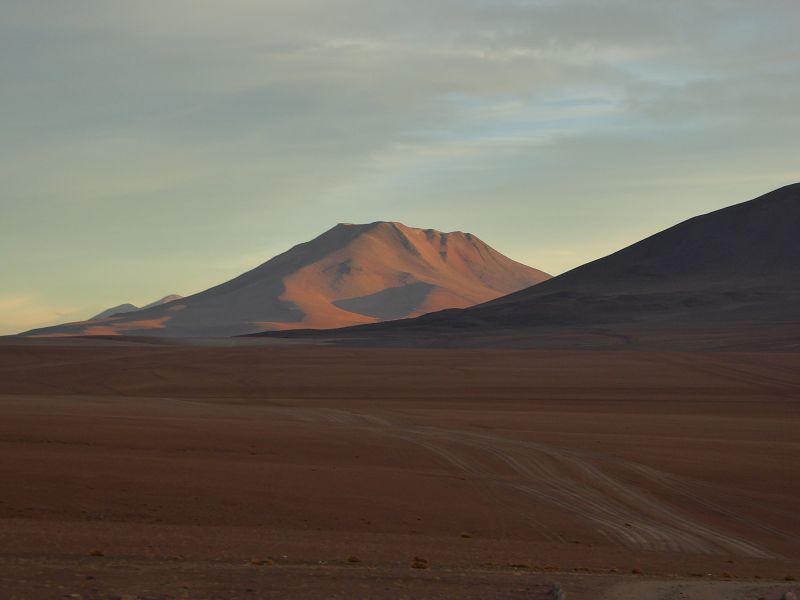 Bolivien Salar Anden Andes Salzsee Saltlake  Hotel Tayka del Desierto auf 4600 m 