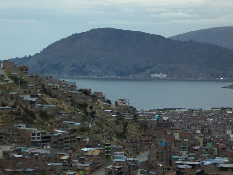 Altiplano  Peru Puno Lago Titicaca Titicacasee 