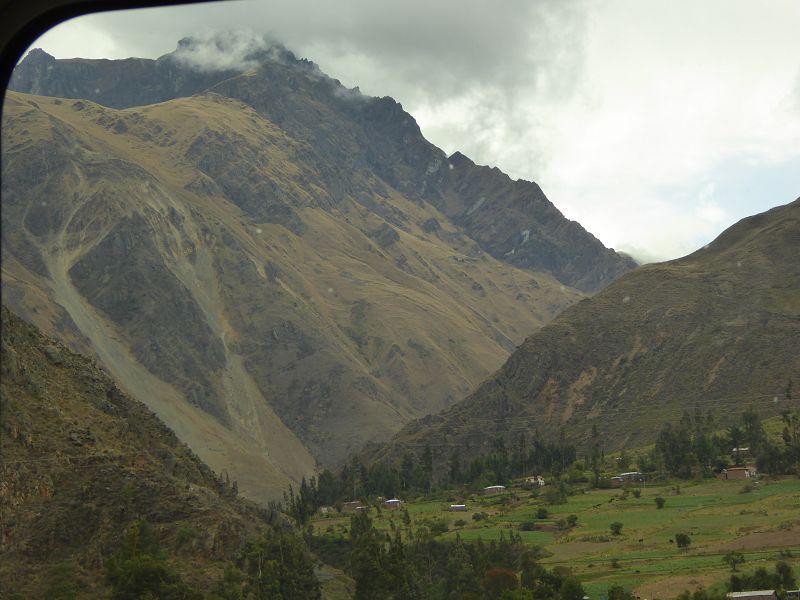 Ollantaytambo nach  Aguas Calientes, Peru mit dem Zug 