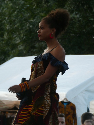 africafestival Modenschau Madame Rama Senegal