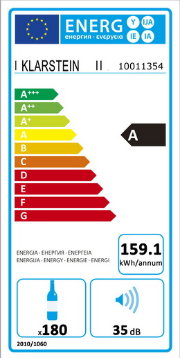 Temperaturbereich oberes Fach: 5 bis 12°C