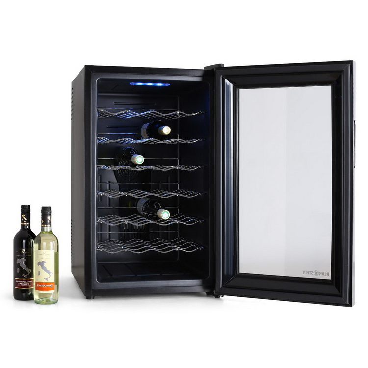 Weinkühlschrank MKS-2 28 Flaschen schwarz Touchpad