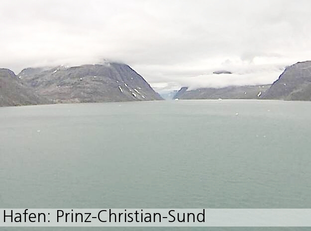 Grönland Hafen QuaqortoqGrönland Prinz christian sund Bilder aida Bugcam 