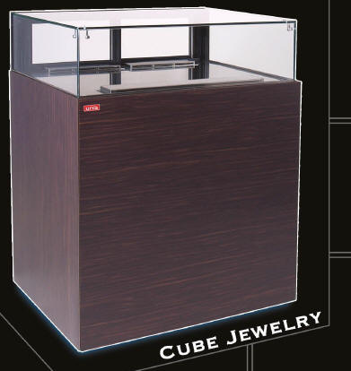 Uniscool Cube jewelry pralinenvitrine