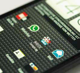 DT-20 App für Android Smartphone zur Einwahl in die Kuhlbox zum Abrufen der aktuellen Temperatur.