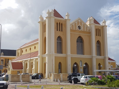   Curacao Willemstad Pietermaai Kirche Curacao  Willemstad Pietermaai Church