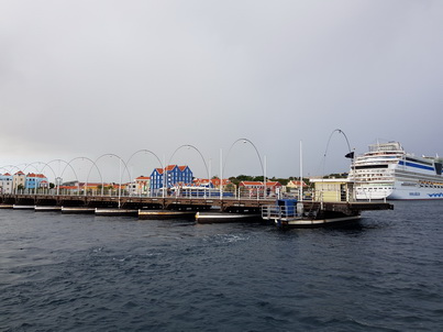 Curacao Willemstad EmmabrugCuracao  Willemstad Königin-Emma-Brücke