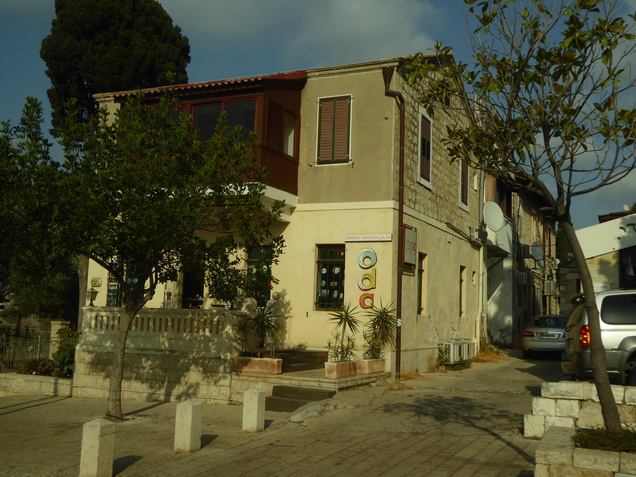 Haifa Hafenstadt Haifa Kolonie Einwanderer Häuser von Deutschen von 1860 