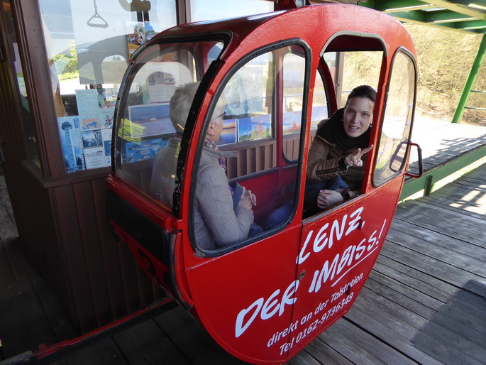 Edersee Schloss Waldeck  Waldeck am Edersee  Seilbahn