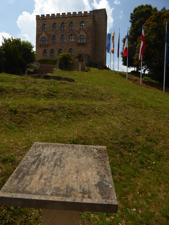 Pfalz Neustadt an der Weinstrasse  Schloss Hambach  Restaurant 1832