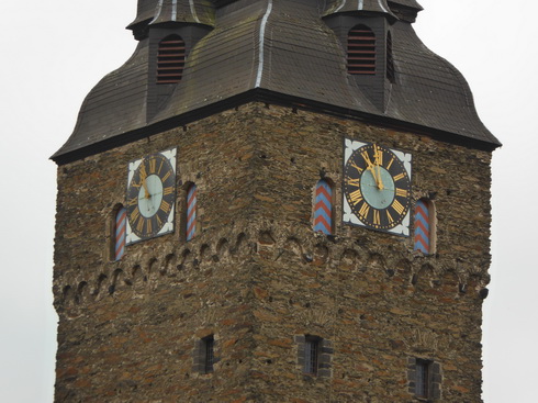 Von  Rüdesheim am Rhein nach Braubach Marksburg 