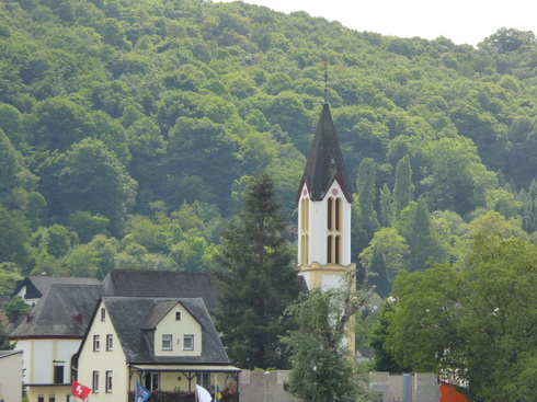 Mit dem Schiff Stolzenfels von Braubach nach  Rüdesheim 