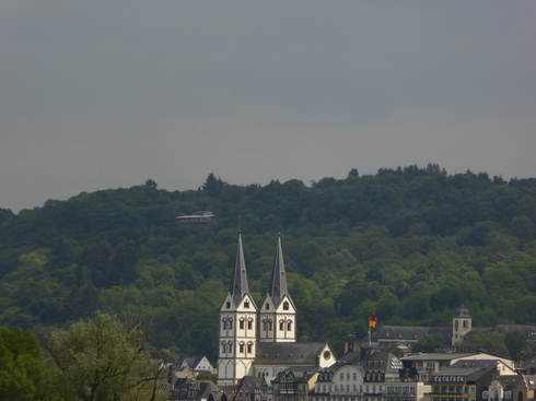   Mit dem Schiff Stolzenfels von Braubach nach  Rüdesheim   