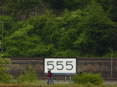 Mit dem Schiff Stolzenfels von Braubach nach  Rüdesheim