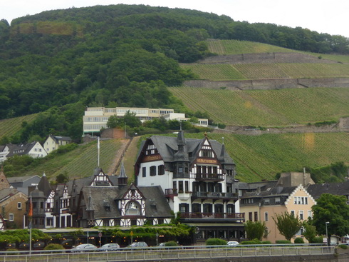 Mit dem Schiff Stolzenfels von Braubach nach  Rüdesheim   Assmannshausen mit seilbahn 