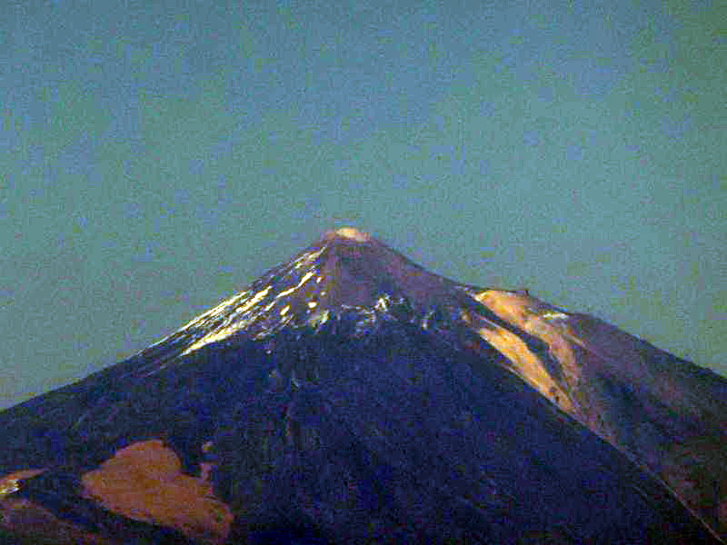 vorbei am Teide Teneriffa leicht verändert