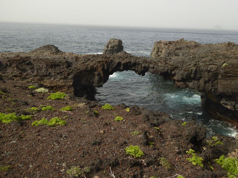 Küstenwanderung La Maceta nach Las Puntas Arco las Puntas