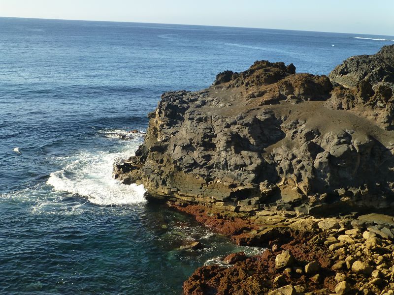 Las Palmas Gran Canaria El Confital Küstenwanderung 