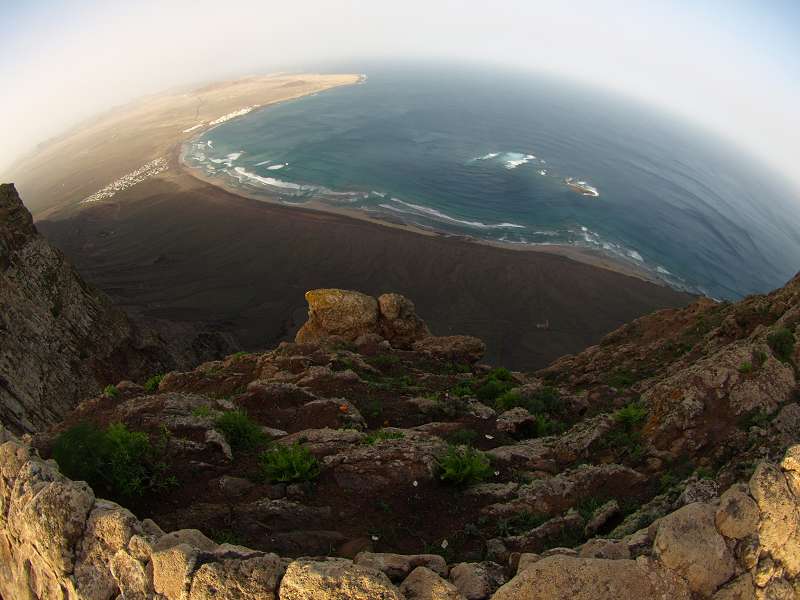 Lanzarote Wanderung nach Haria Tal der Tausend Palmen  Mirador Famara