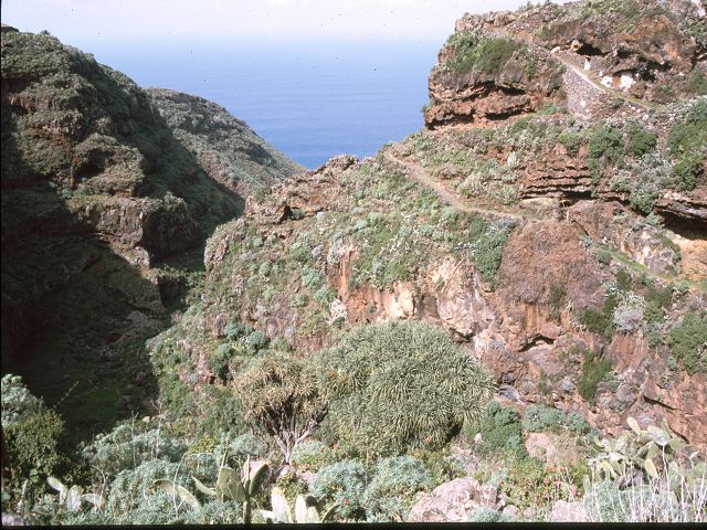 La Palma bizarre Vulkanlandschaften  Vulkanwandern  Caldera de Taburiente