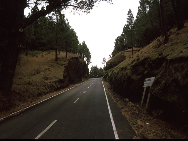 Fahrt über den Cumbre