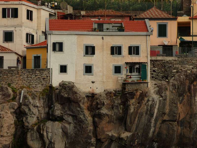 Madeira   camara de lobos Bucht der Seelöwen Churchillbucht der madeirensische Fischerort Lieblingsort von Winston Churchill