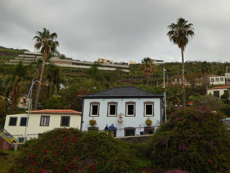 Madeira   camara de lobos Bucht der Seelöwen Churchillbucht der madeirensische Fischerort Lieblingsort von Winston Churchill