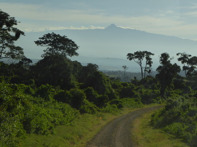 The Ark  in Kenia Aberdare National Park  Sunrise