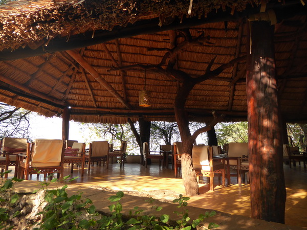  Kenia  Lake Baringo Island Camp Dining