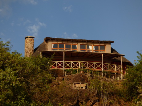 Sunbird Lodge   Lake Elementaita   Kenia   Lodgearea Pool