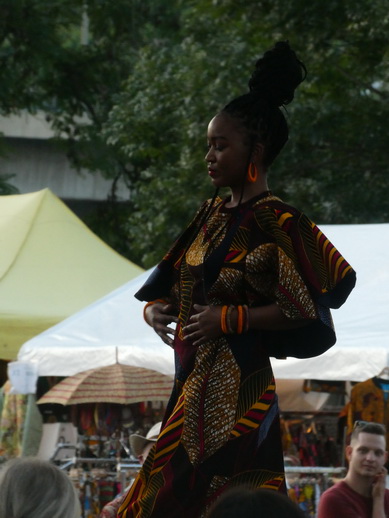 africafestival Modenschau Madame Rama Senegal