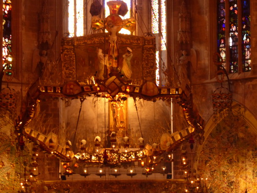 Palma de Mallorca Mallorca Cathedrale gaudi a seu 