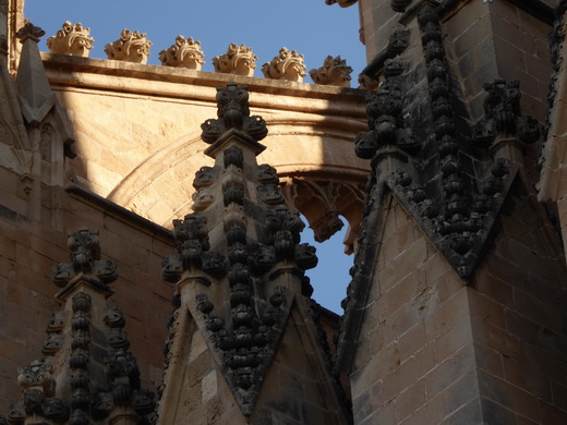   Palma de Mallorca Mallorca Cathedrale gaudi a seu Palma de Mallorca Mallorca La Seu („Bischofssitz“) 