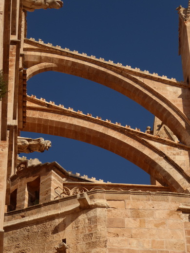   Palma de Mallorca Mallorca Cathedrale gaudi a seu Palma de Mallorca Mallorca La Seu („Bischofssitz“) 