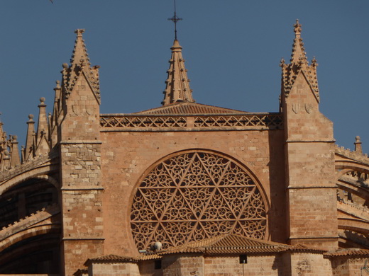 Palma de Mallorca Mallorca Cathedrale gaudi a seu Palma de Mallorca Mallorca La Seu („Bischofssitz“) 