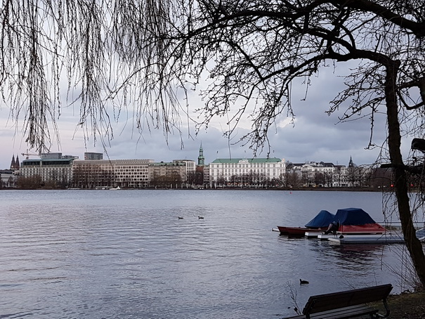 Aussenalster  Hamburg Ruderclub