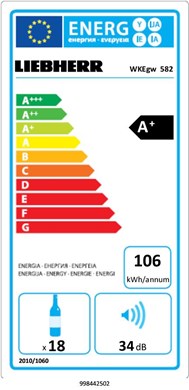 weineinbauklimaschrank WKEgw 582