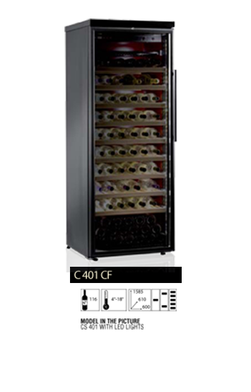 Cantina vini | mod: C 401 CF