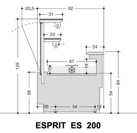  Kuchentheke Esprit 