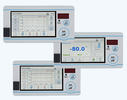 Touchscreen-Steuerung mit Temperaturlogger