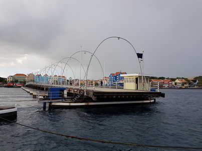 Curacao Willemstad EmmabrugCuracao  Willemstad Königin-Emma-Brücke