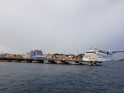 Curacao Willemstad EmmabrugCuracao  Willemstad Königin-Emma-Brücke