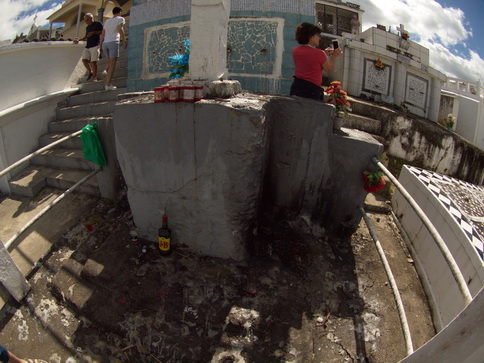 Guadelope Friedhof von Morne-a-l ' eau FisheyeGuadelope Tombs von Morne-a-l ' eau  Fisheye  