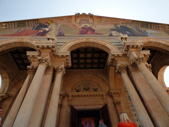 JERUSALEM Kirche der Nationen und Todesangstbasilika. 