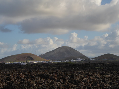 Lanzarote Feuerberge Nationalpark Montana Colorada Montañas del Fuego (Feuerberge) Lanzarote  Timanfaya-Nationalpark  Parque Nacional de Timanfaya